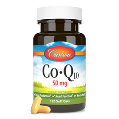 Carlson Co-Q10 packaging and bottle