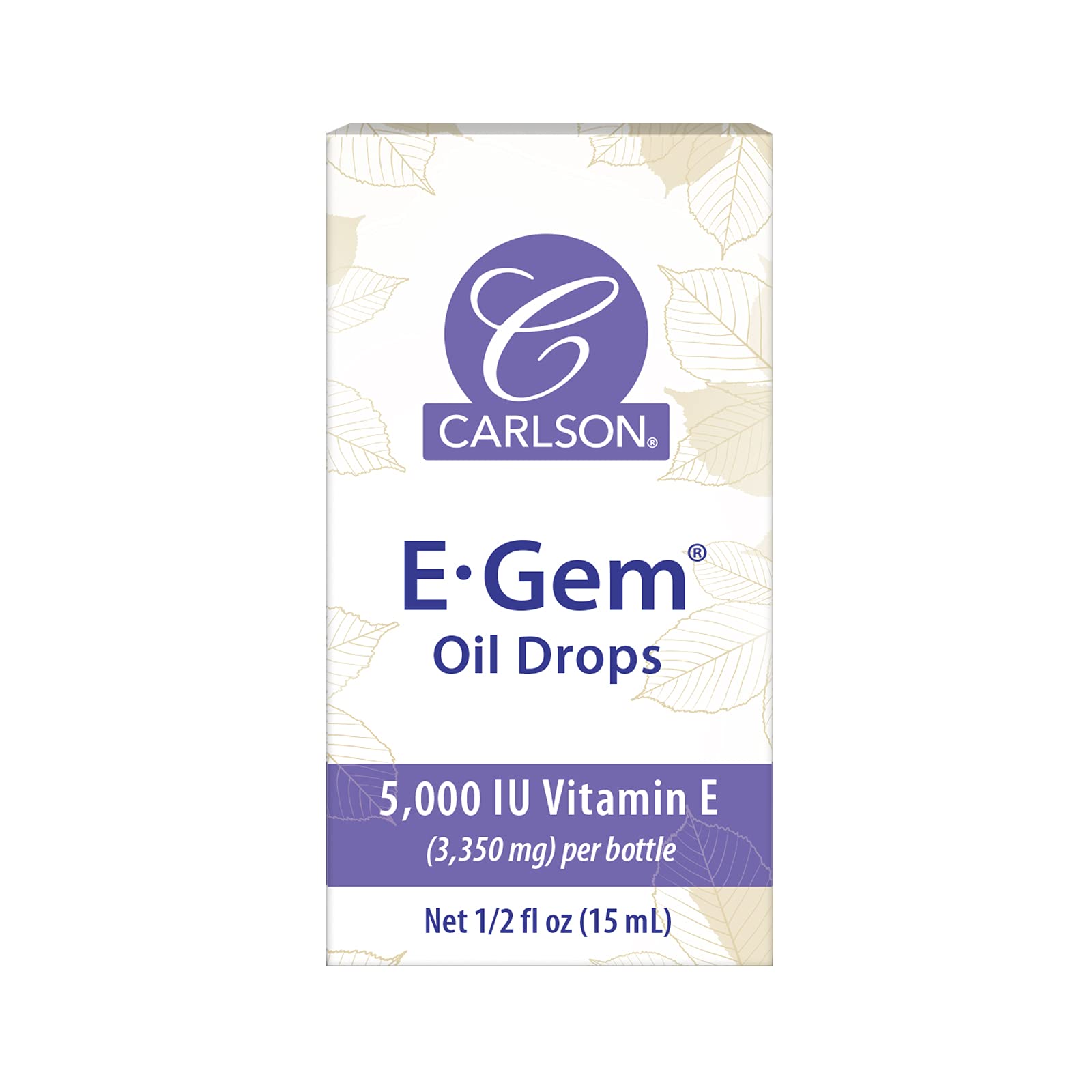 Skin nourished by Carlson E-Gem Oil Drops
