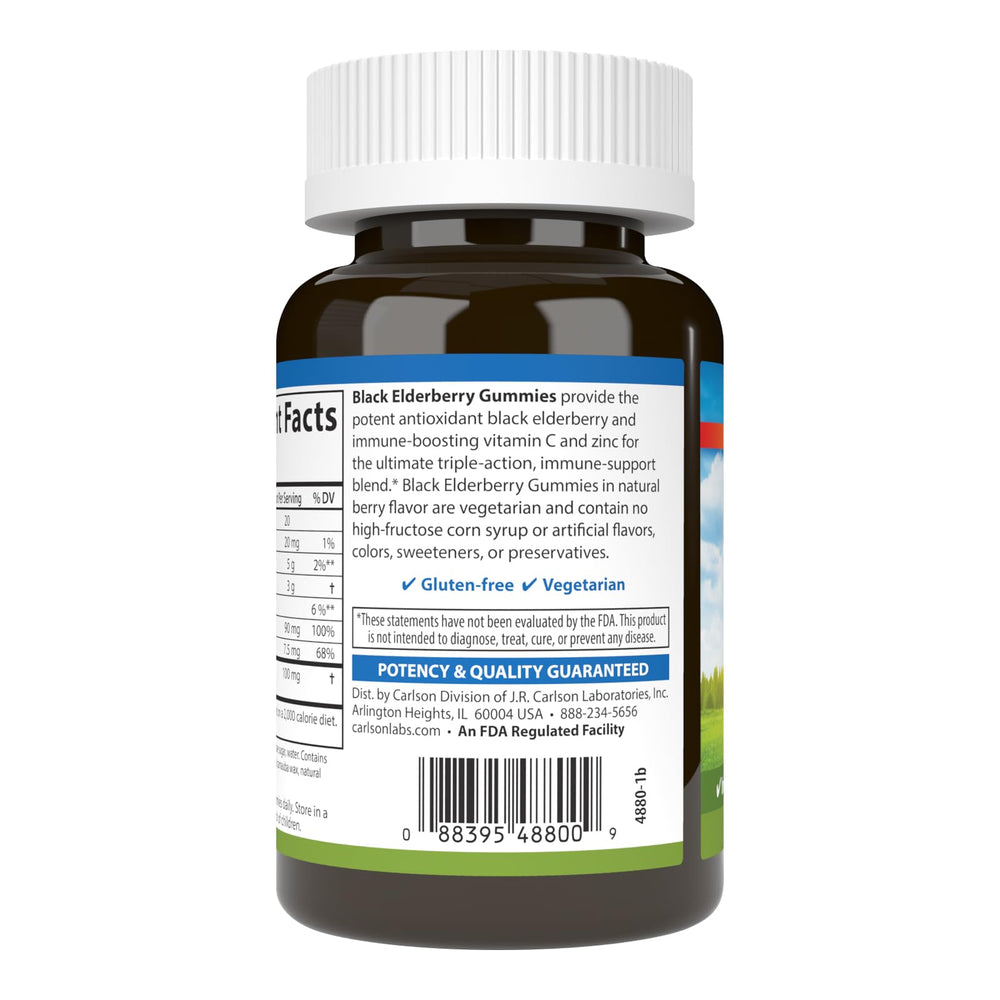 Vegetarian gummies in berry flavor