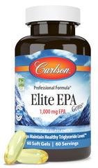 Carlson Elite EPA Gems bottle - front view