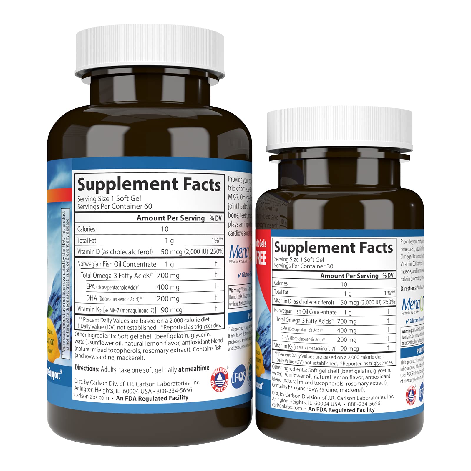 Softgel close-up showing EPA and DHA for general wellness.