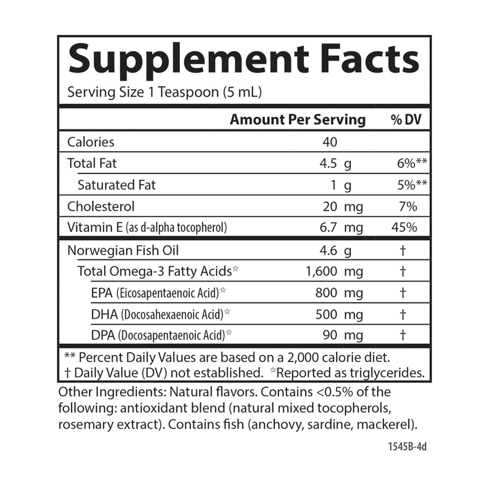 Kitchen setting with Carlson fish oil product
