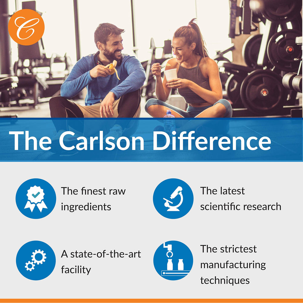 Front label of Carlson K Complete bottle