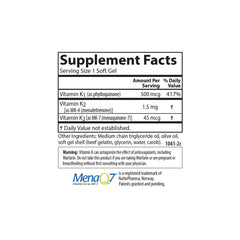 K1 MK-4 and K2 MK-7 vitamin K forms illustration