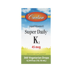 Unflavored liquid vitamin K2 MK-7 supplement