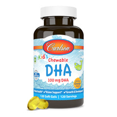 Box packaging beside the DHA bottle