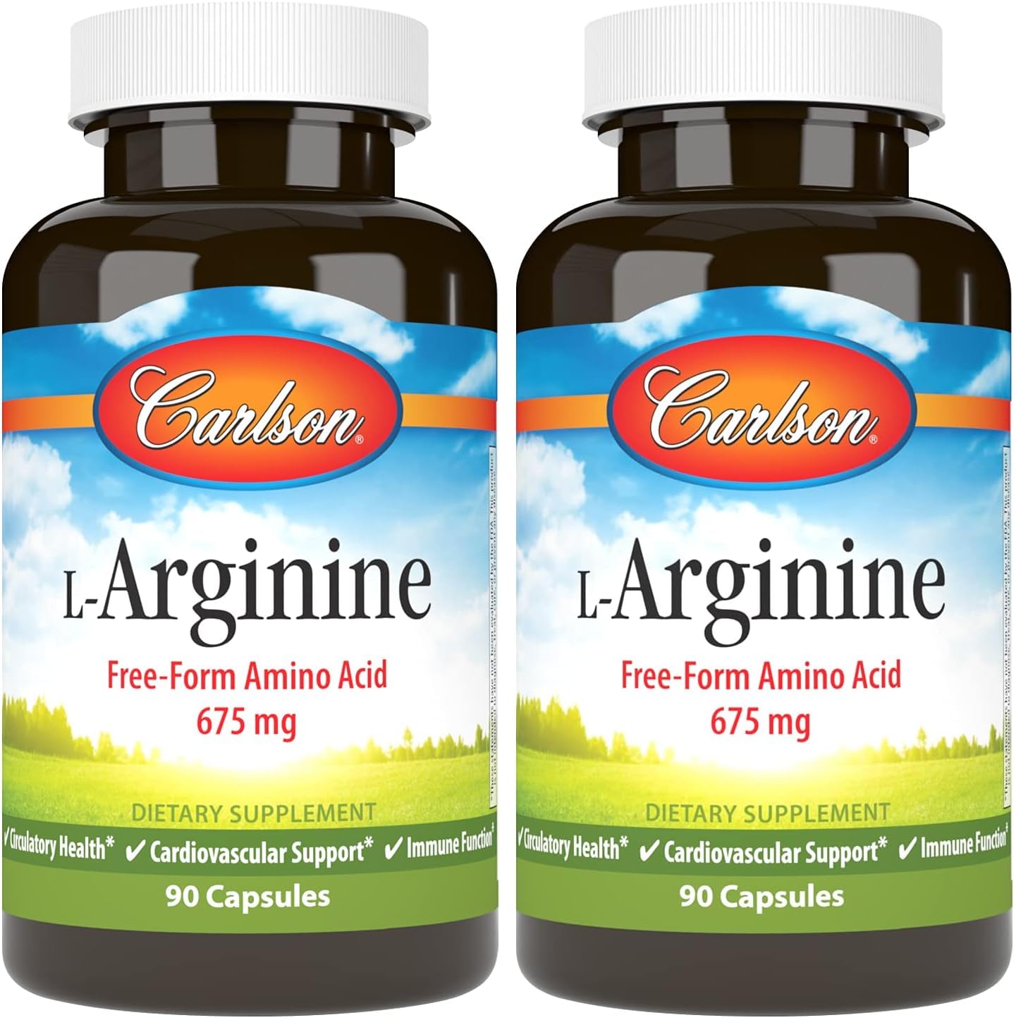 Carlson L-Arginine 675 mg bottle