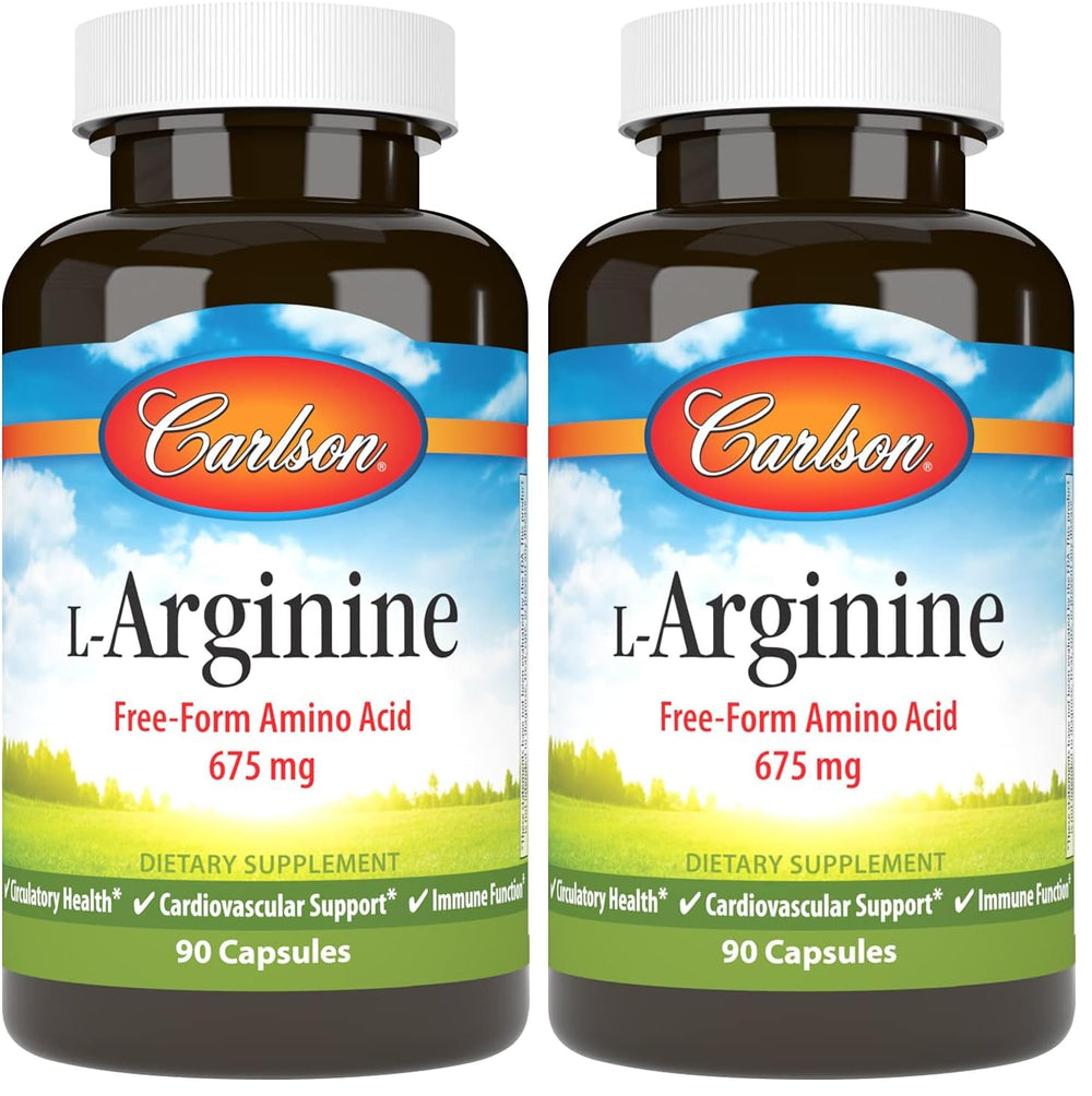Carlson L-Arginine 675 mg bottle