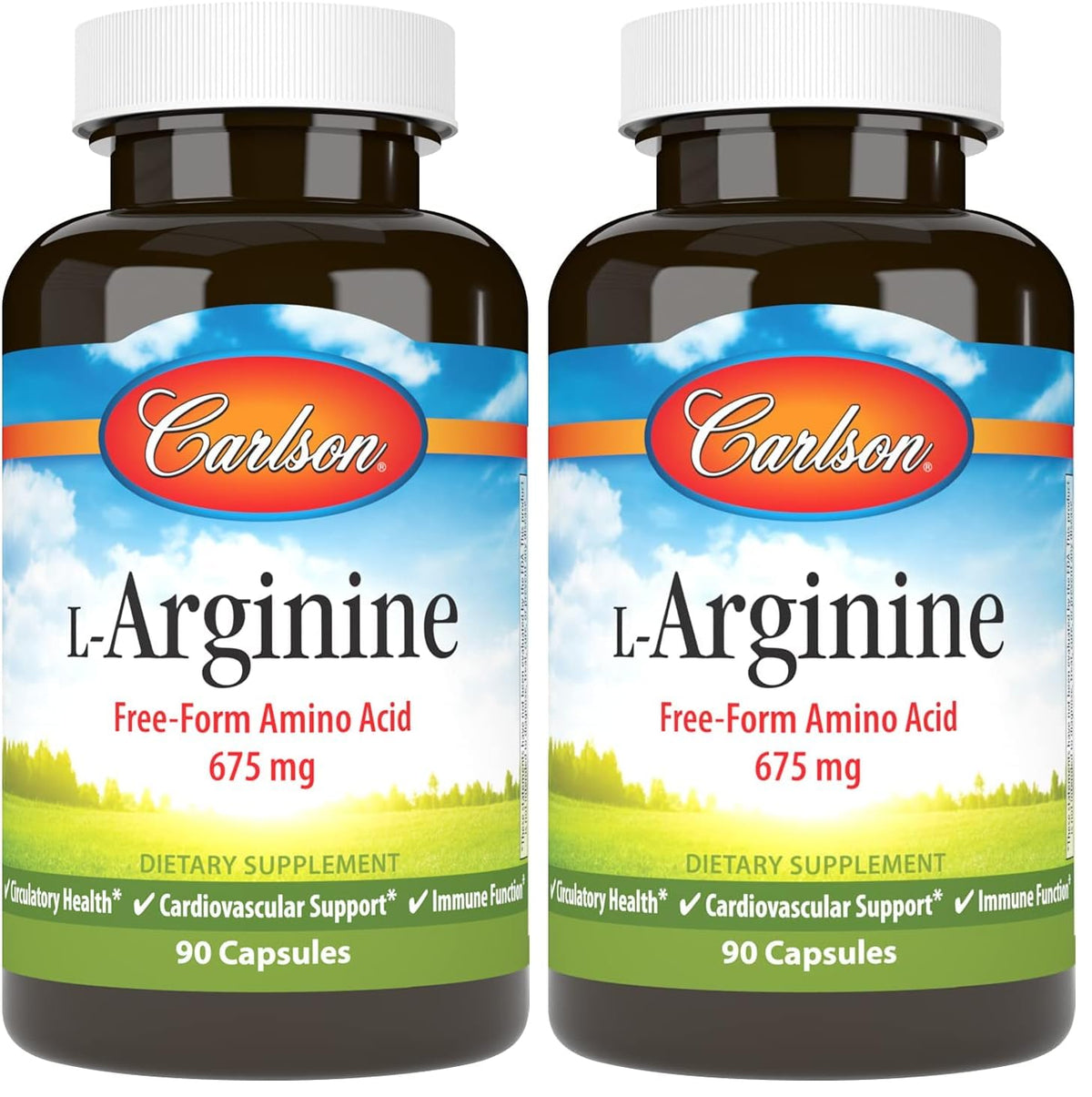 Carlson L-Arginine 675 mg bottle