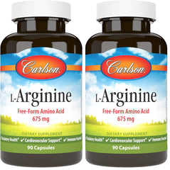 Carlson L-Arginine 675 mg bottle