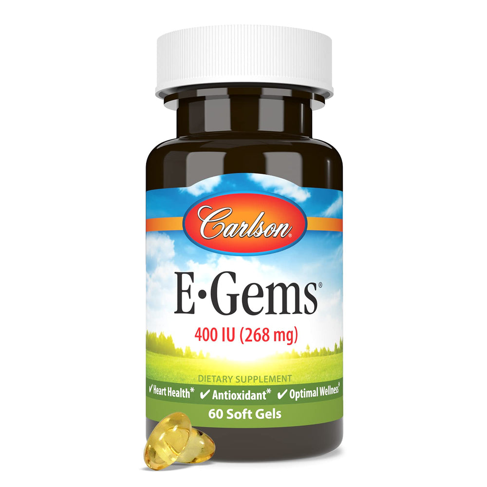 Natural Vitamin E 400 IU softgels packaging
