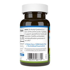 Close-up of Carlson Labs NAC capsule 500mg