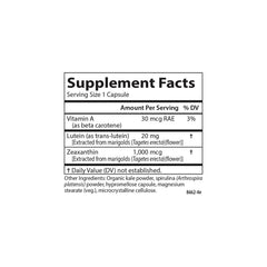 Kale and spirulina greens blend