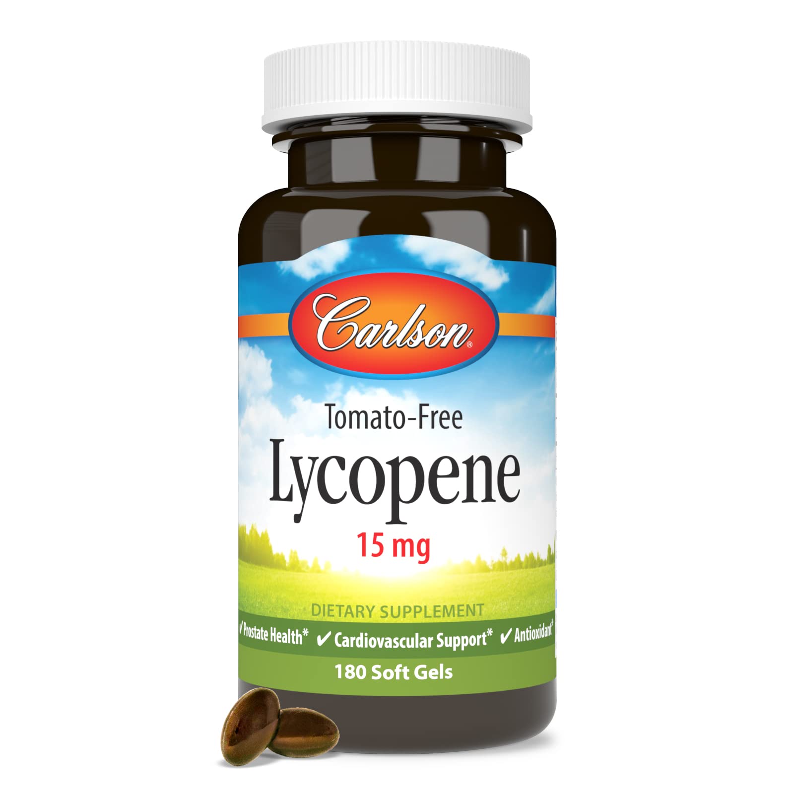 Illustration of prostate health with lycopene concept