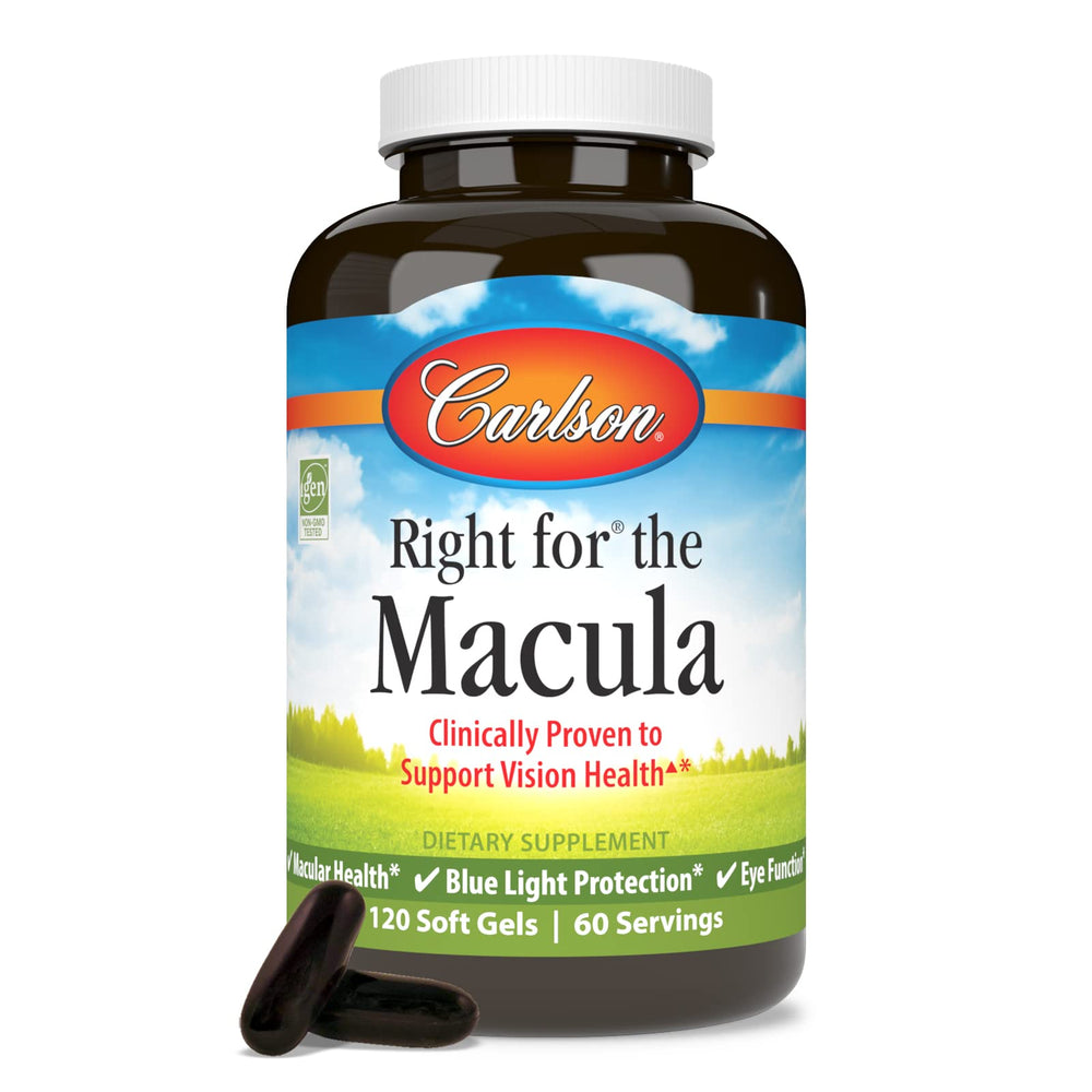 Macular health and healthy eye function concept