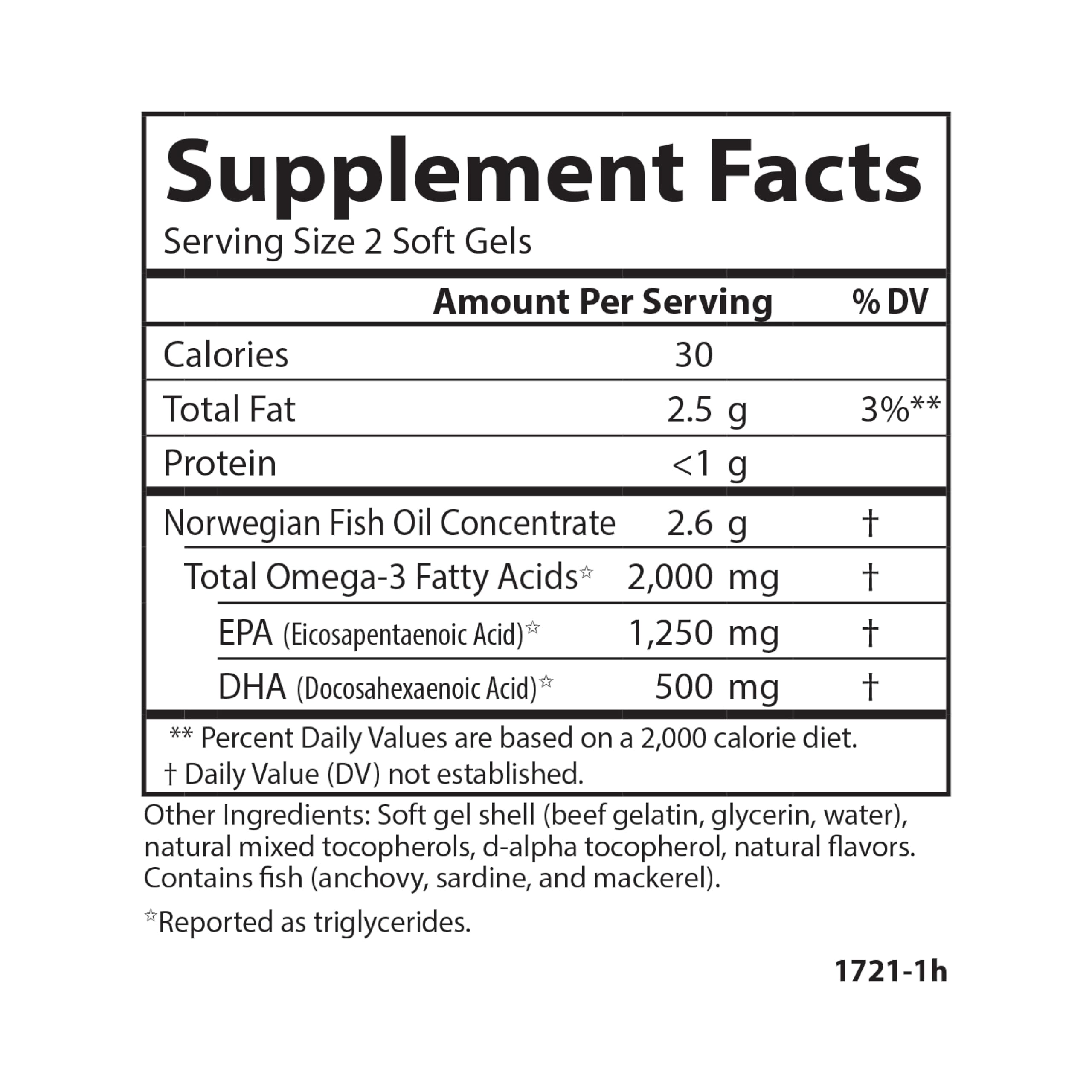 Carlson Maximum Omega 2000 bottle with label detail
