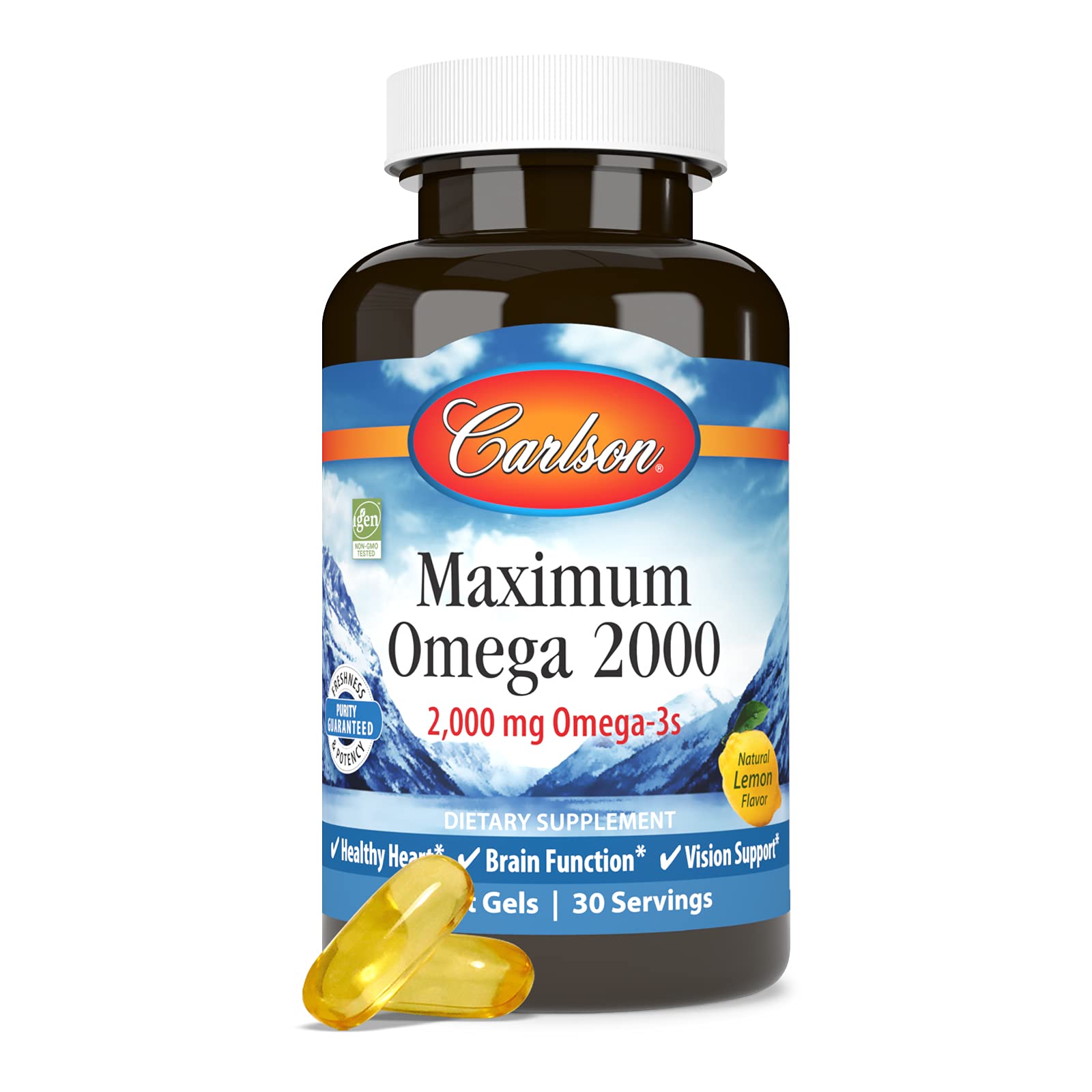 Wild-caught Norwegian fish oil source