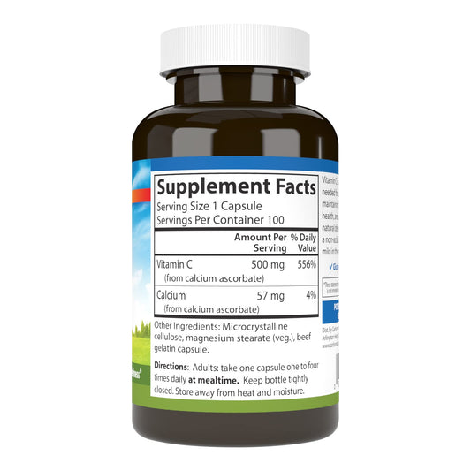 Immune support with Carlson Mild-C Buffered Vitamin C