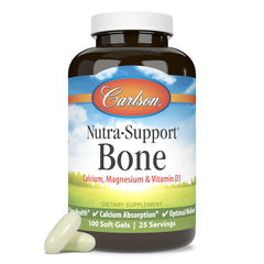 Graphic illustrating bone health and calcium absorption