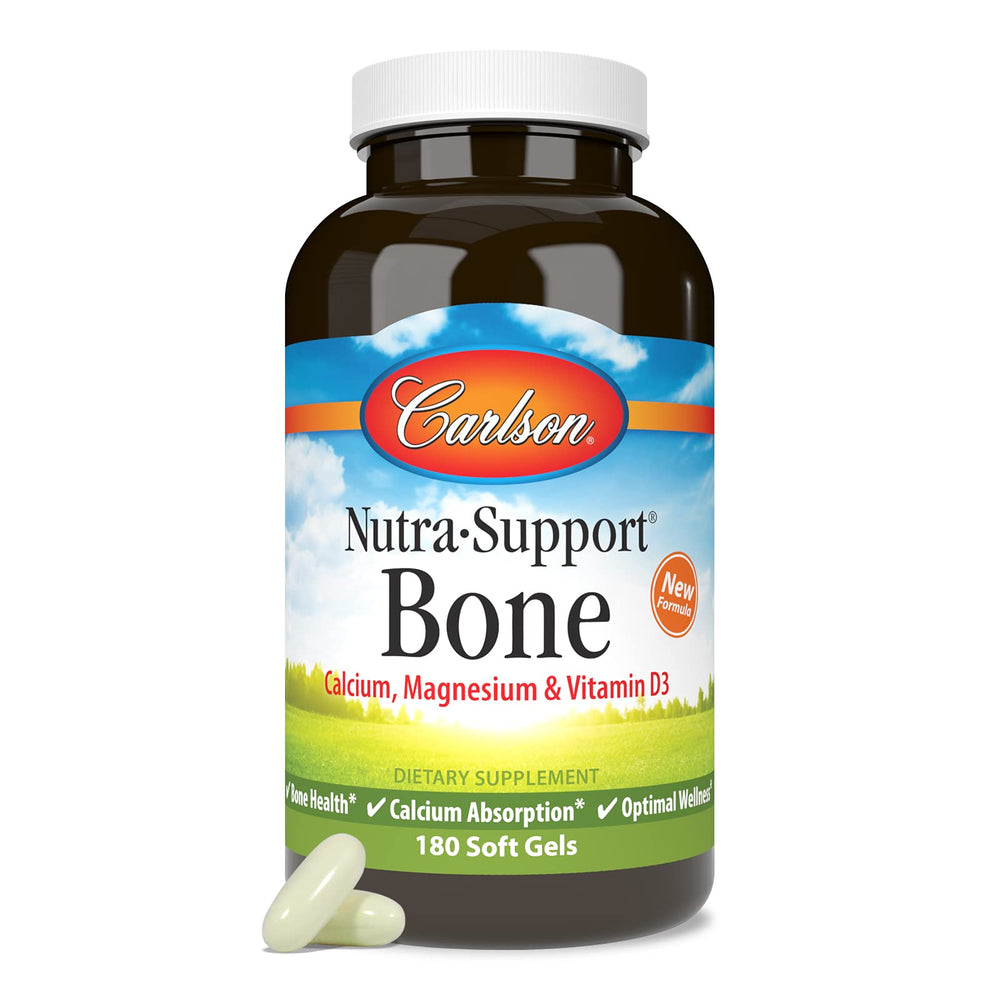 Supplement facts label on bottle