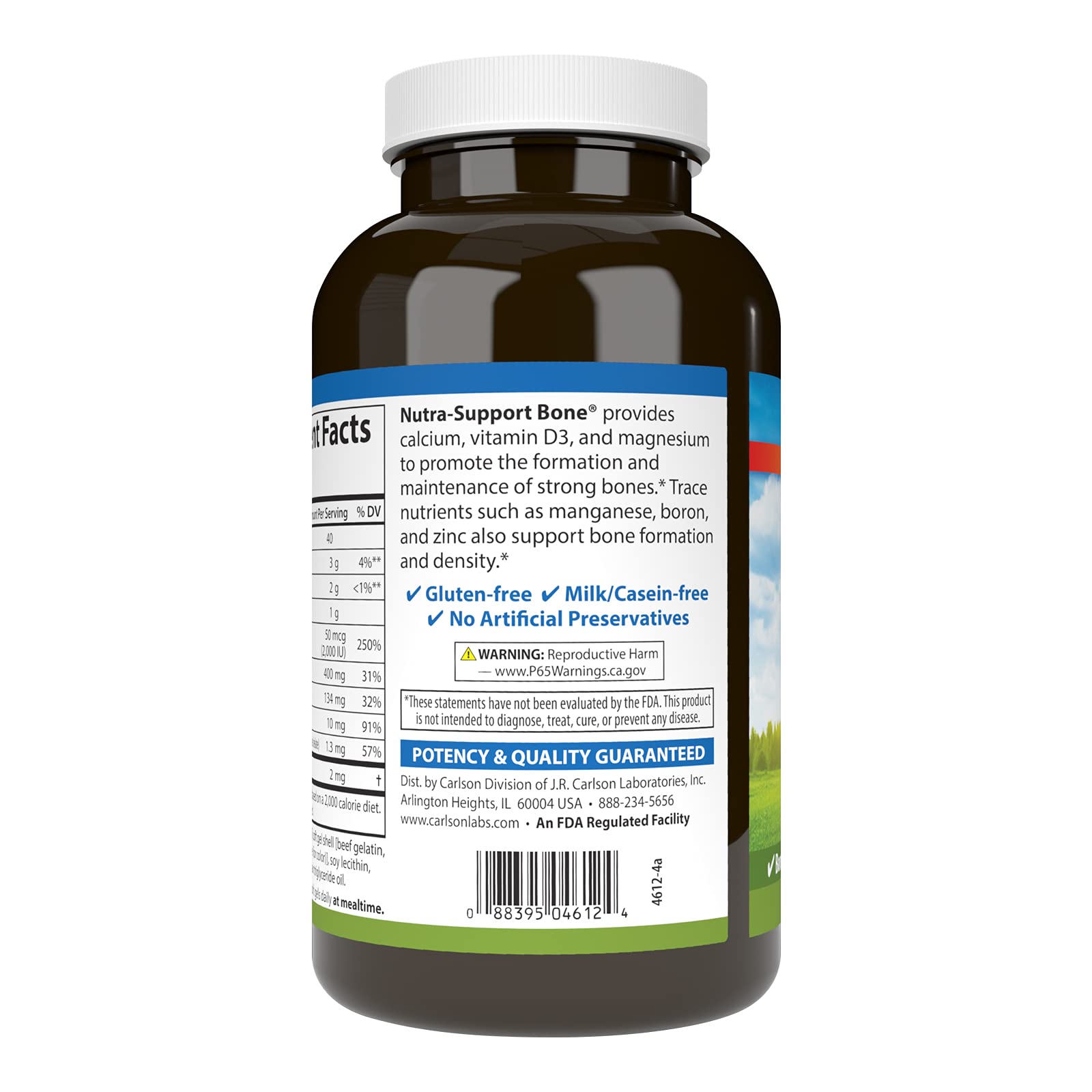 Magnesium, manganese and boron minerals in supplement