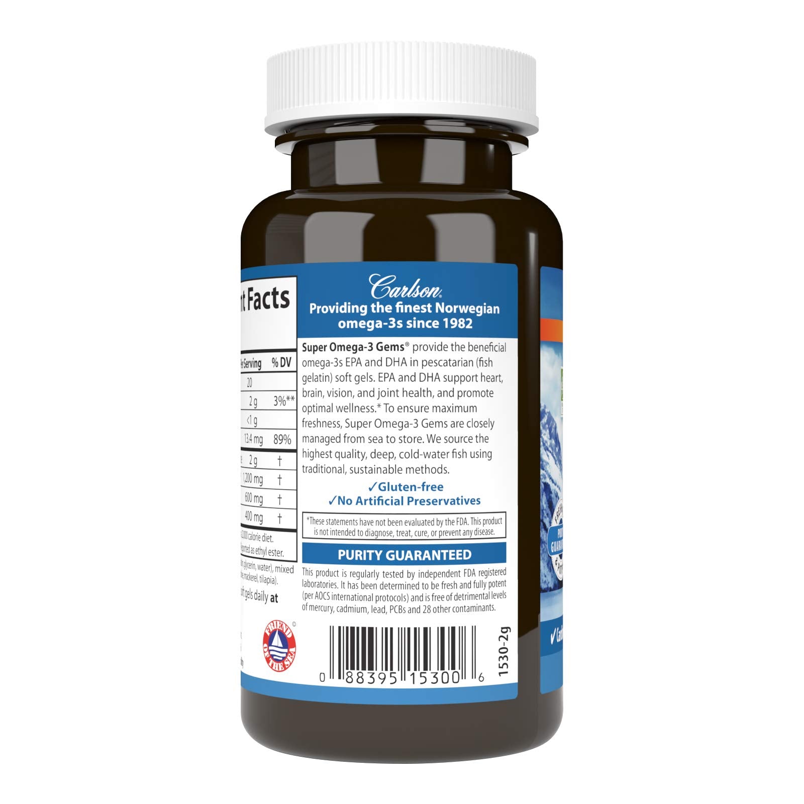 Wild-caught and sustainably sourced omega-3 origin