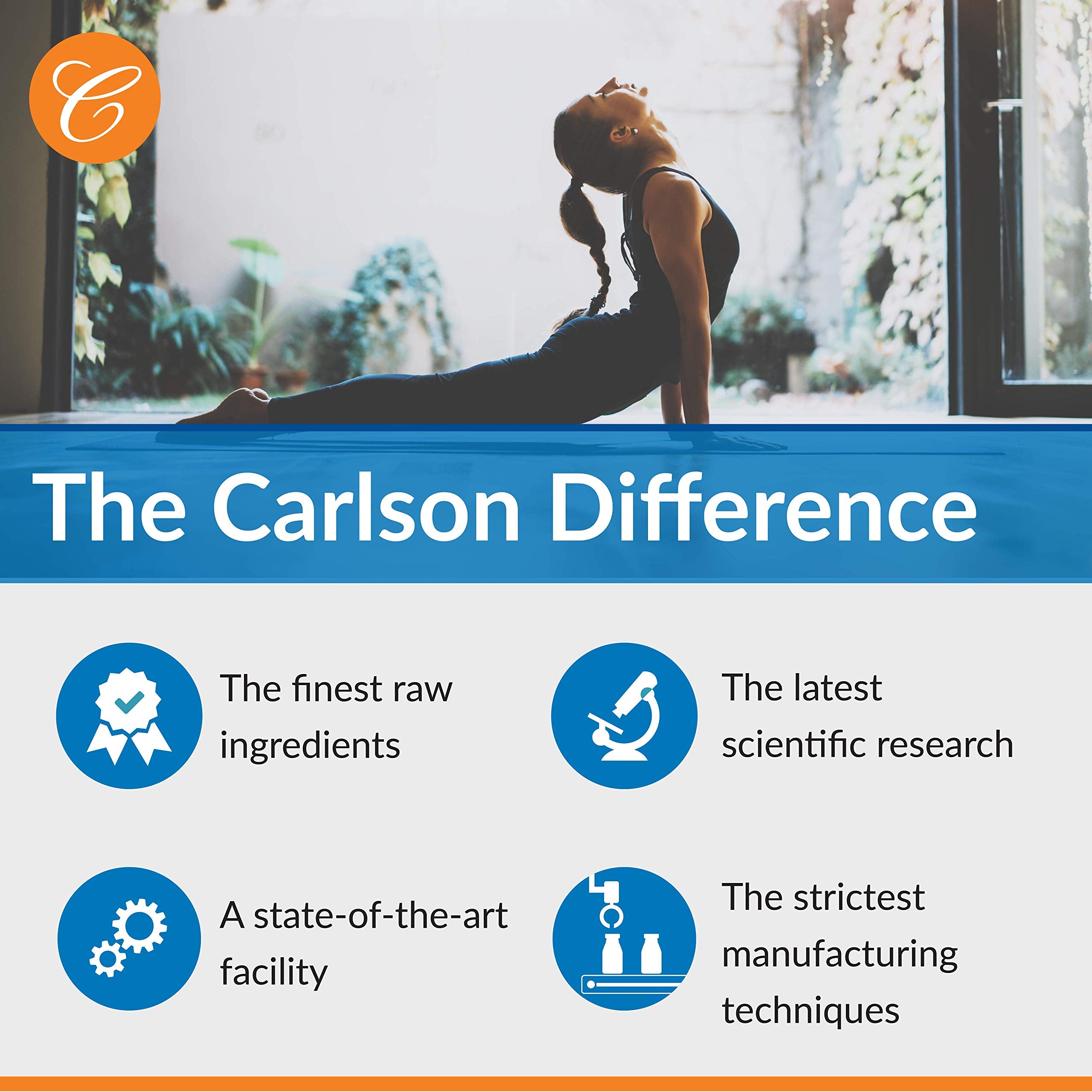 Pack of 2 packaging for Carlson Super-C Complex