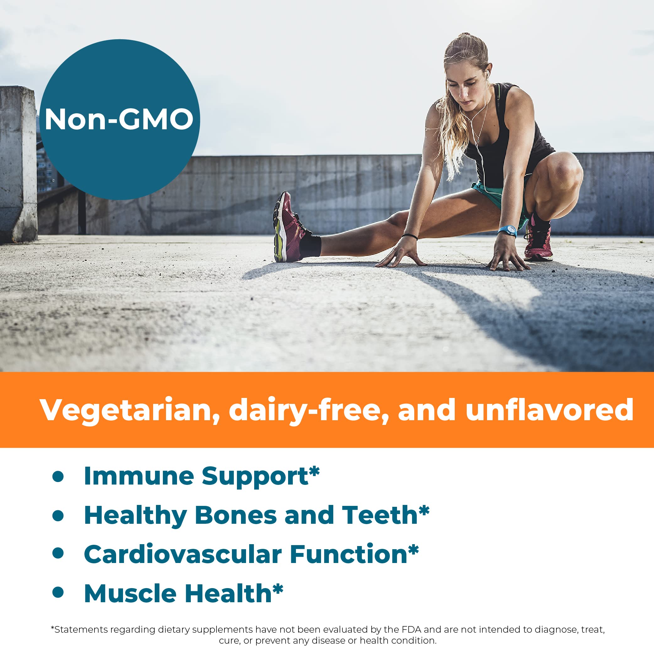 Nutrition label and ingredients of Carlson Super Daily D3