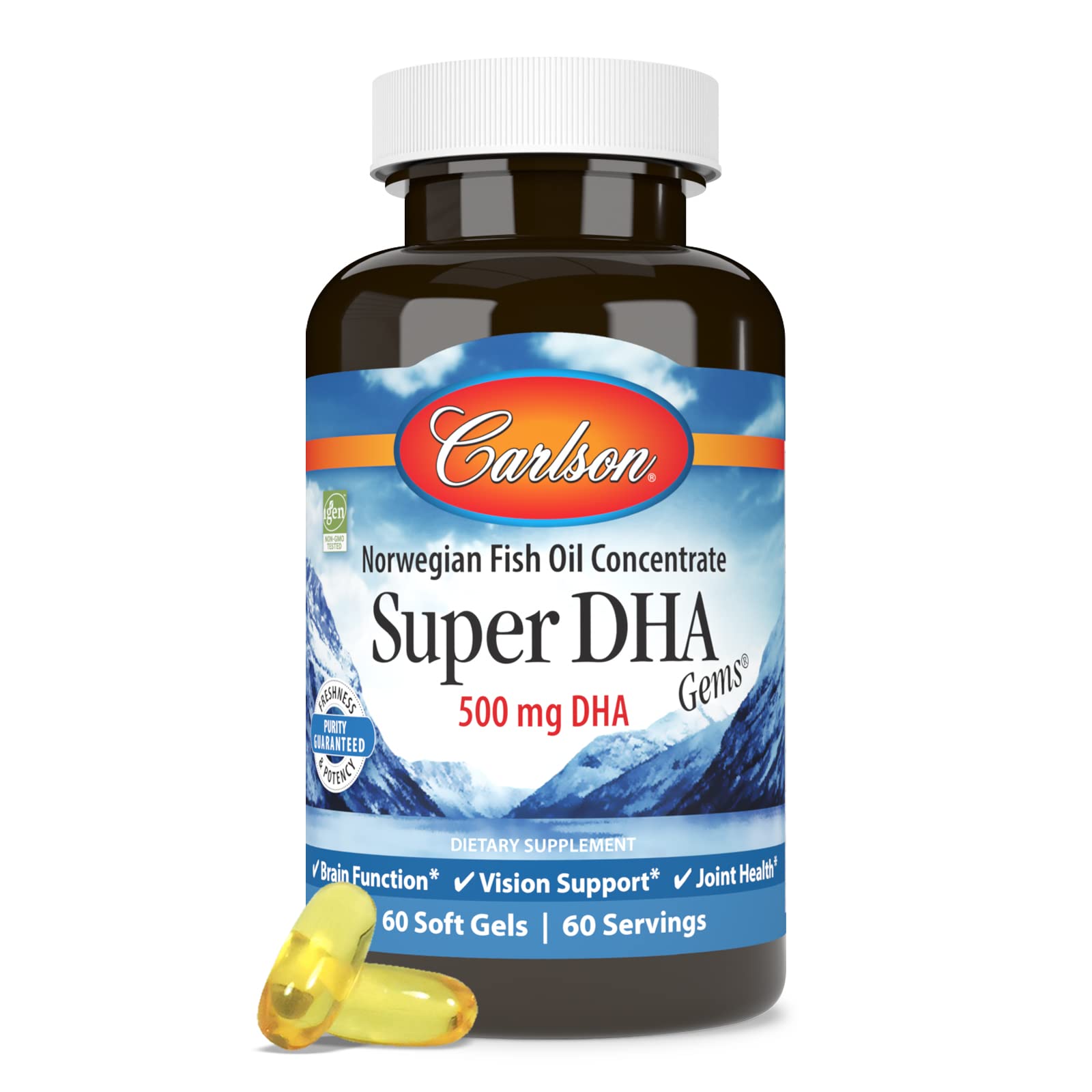 Sustainably sourced fish oil seal