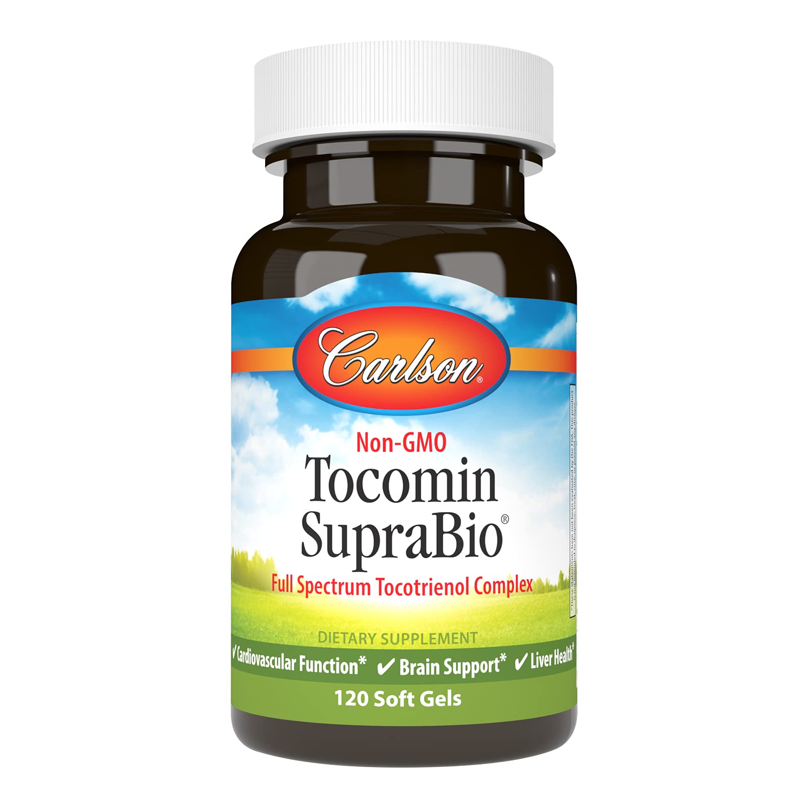 Carlson Tocomin SupraBio 120 softgels front view