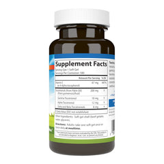 Close-up of Tocotrienols Softgels capsules