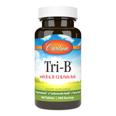 Carlson Tri-B B-Complex bottle label
