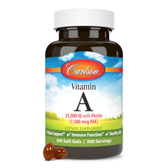 Night vision support vitamin A Carlson label