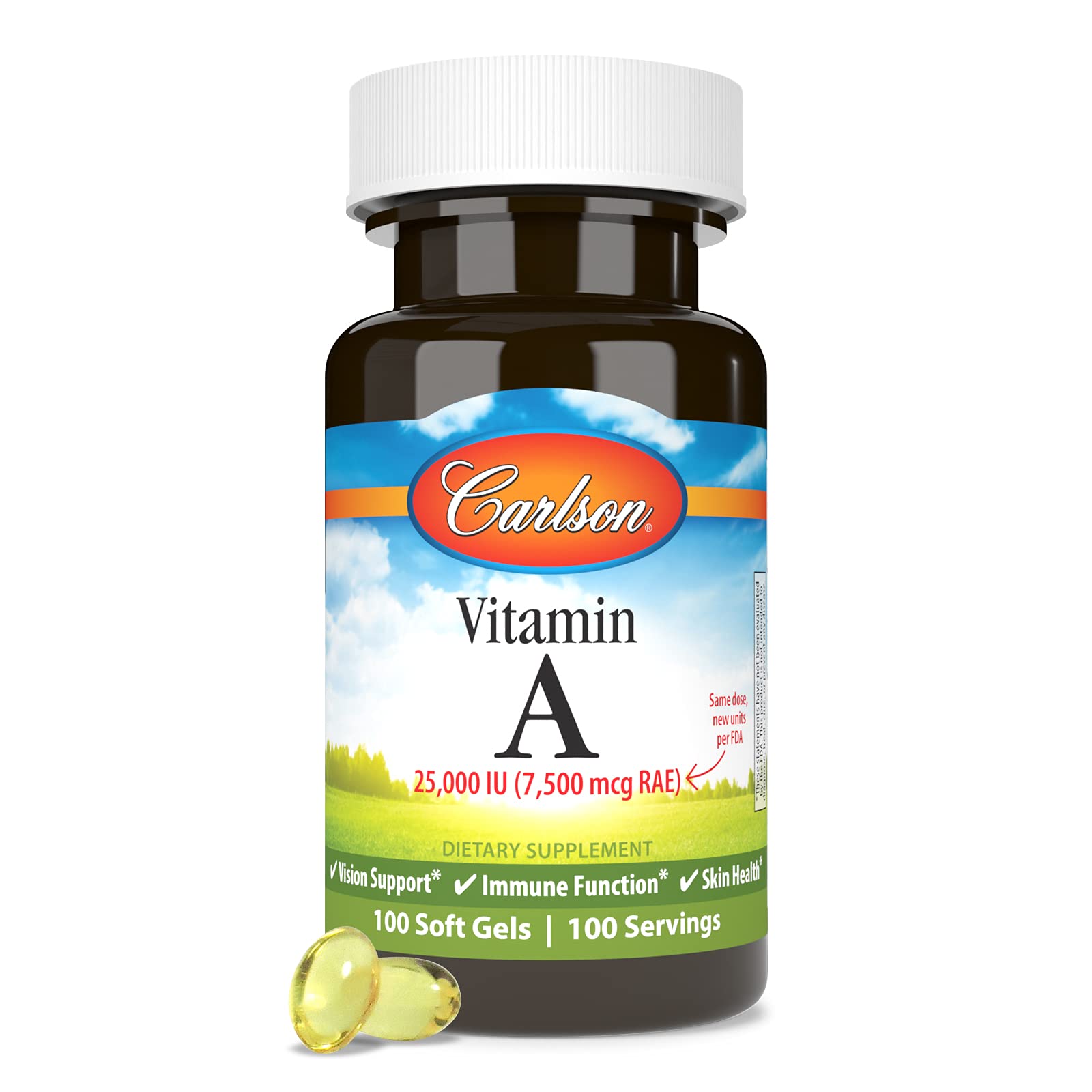 Healthy skin promoted by Vitamin A