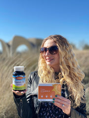 Orange flavored Carlson Vitamin D3 gummy with 1000 IU