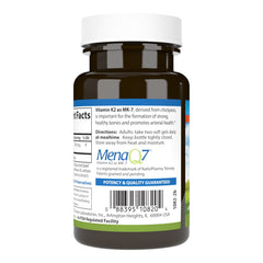 Close-up of 180 mcg MK-7 softgel capsules