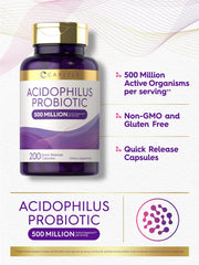 Non-GMO and gluten-free certification text on bottle