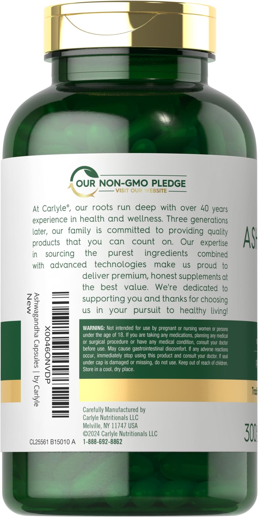 Non-GMO Carlyle Ashwagandha product image