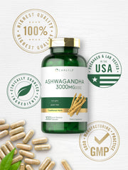 Ashwagandha root extract close-up
