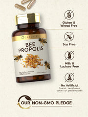 Lab-tested Carlyle Bee Propolis quality label