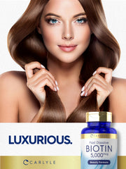 Biotin 5000mcg supplement for men and women