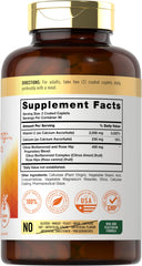 Close-up of Carlyle 2000mg Vitamin C coated caplets