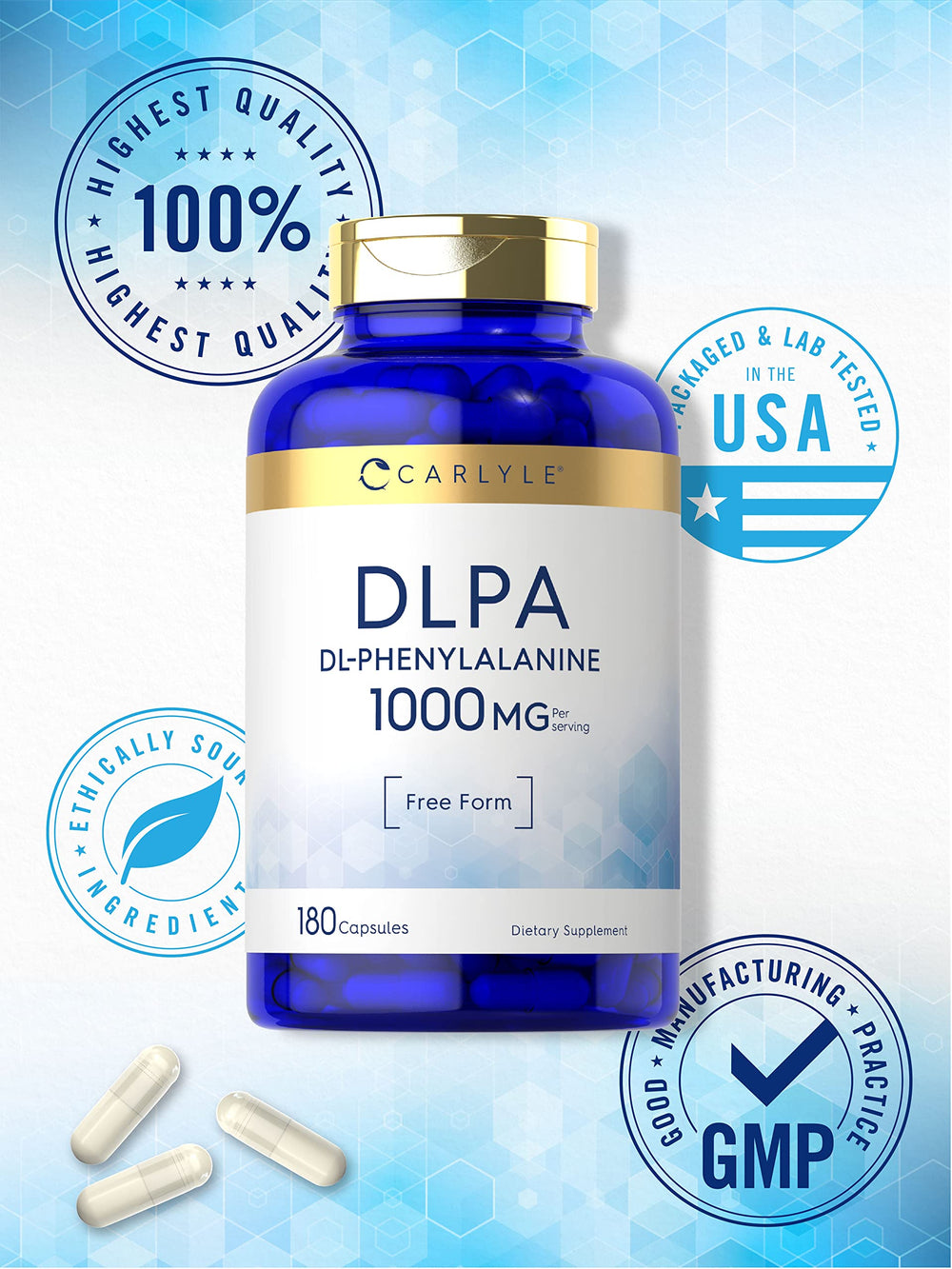 Laboratory tested Carlyle quality and ingredients guarantee