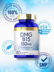 Non-GMO and gluten-free claim on Carlyle DMG packaging