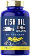Carlyle Fish Oil 3600mg bottle label