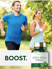 Gotu Kola capsules packaging and bottle
