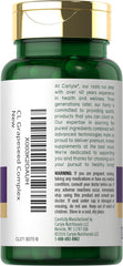 Product label highlighting standardized extract with polyphenols