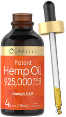 Carlyle Hemp Seed Oil 925000 mcg bottle front view