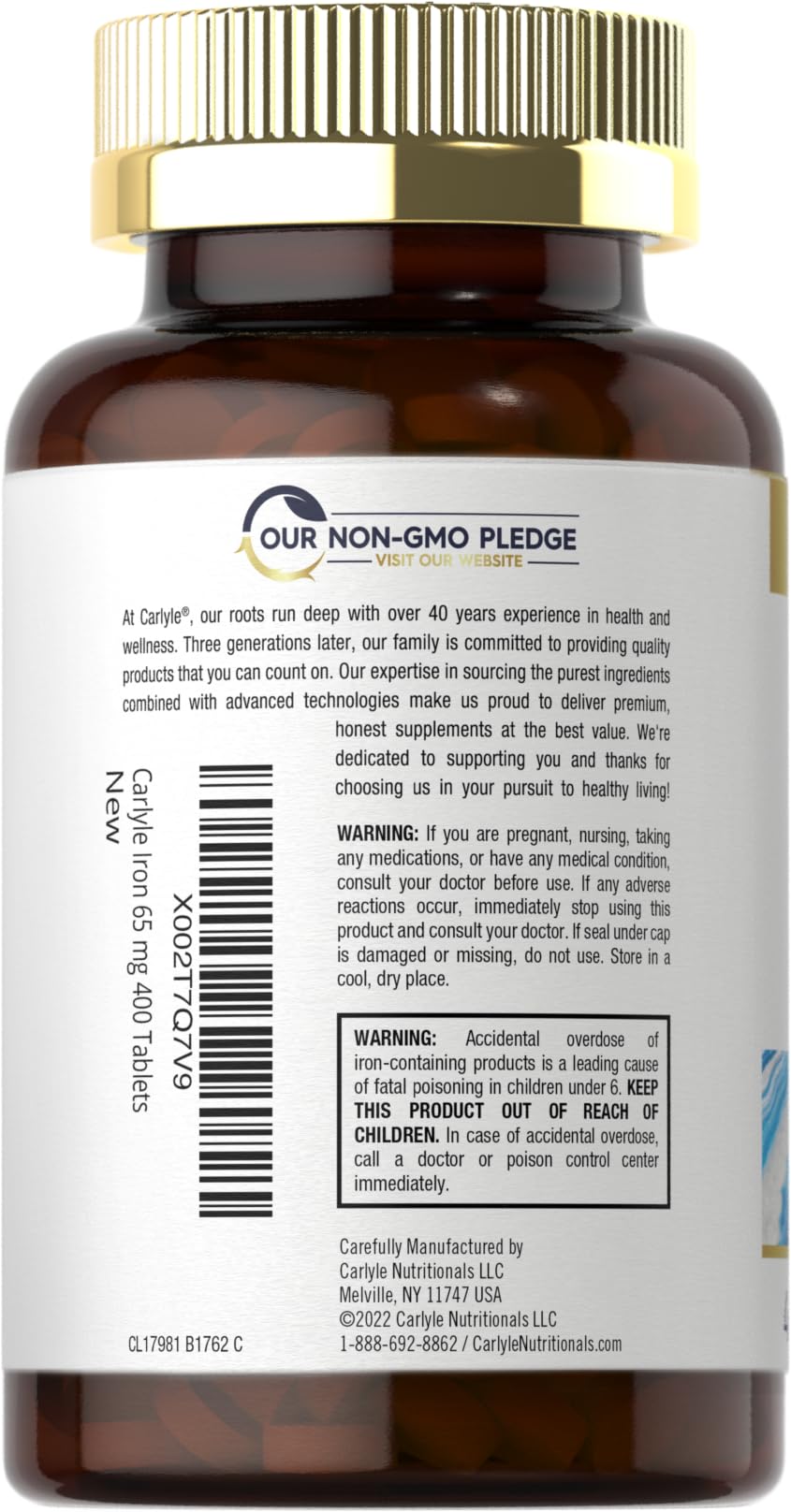 Coated iron tablets to enhance absorption
