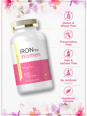Vegetarian-friendly Carlyle iron supplement
